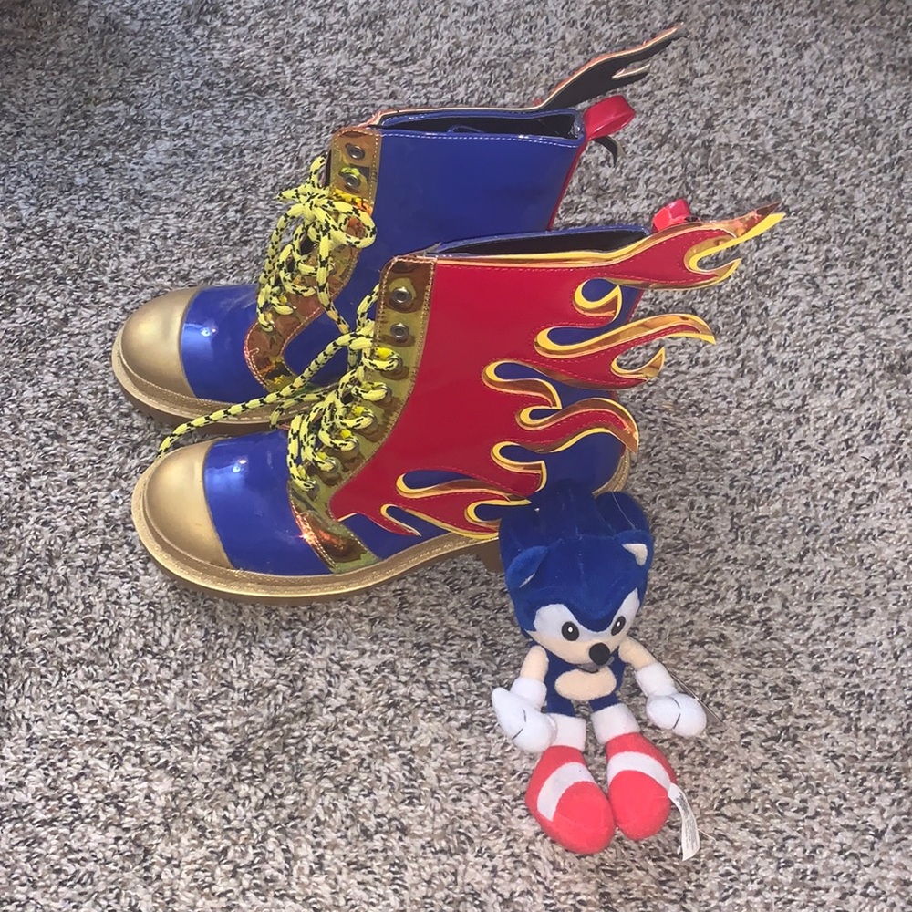 🔥⚡️ flame boots